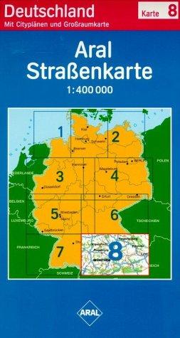 Aral Straßenkarte Deutschland