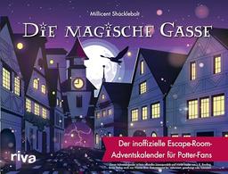 Die magische Gasse: Der inoffizielle Escape-Room-Adventskalender für Potter-Fans | Geschenk für Harry-Potter- und Escape-Rätsel-Fans. Magische Seiten zum Auftrennen. Ab 12 Jahren