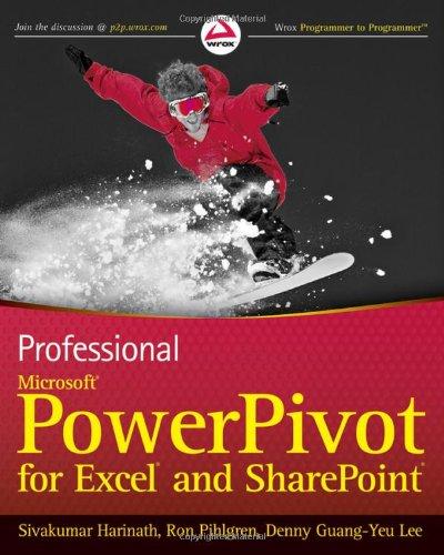 Professional Microsoft PowerPivot for Excel and SharePoint (Wrox Programmer to Programmer)