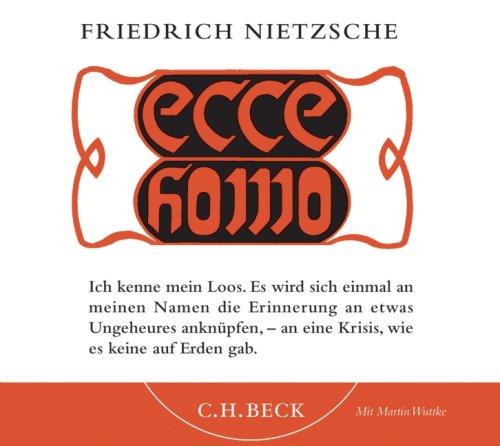 Ecce homo: Hörbuch. Doppel-CD