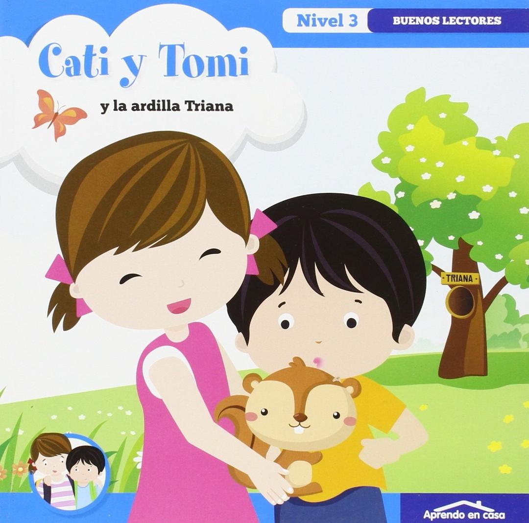 Aprendiendo a leer - nivel 3-1 - cati y tomi y la ardilla triana (Aprendo En Casa)