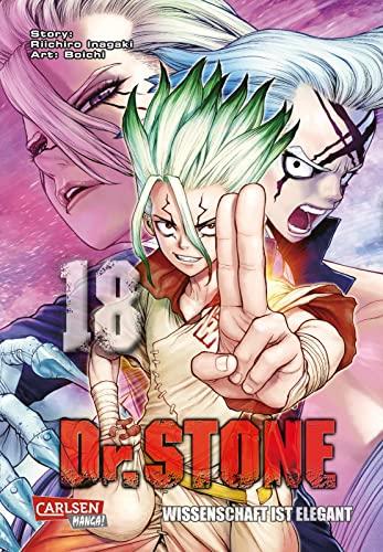 Dr. Stone 18: Verrückte Abenteuer, Action und Wissenschaft! (18)