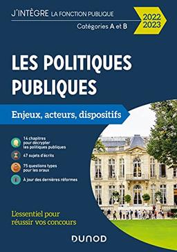 Les politiques publiques : enjeux, acteurs, dispositifs : catégories A et B, 2022-2023