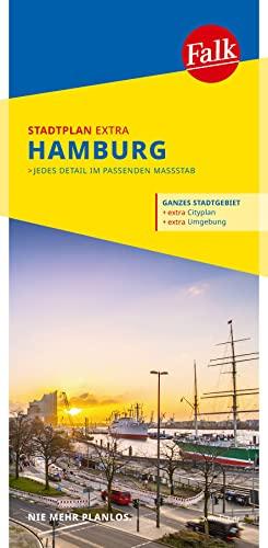 Falk Stadtplan Extra Hamburg 1:22.500: mit Ortsteilen von Ahrensburg, Neu Wulmstorf, Oststeinbek, Pinneberg,