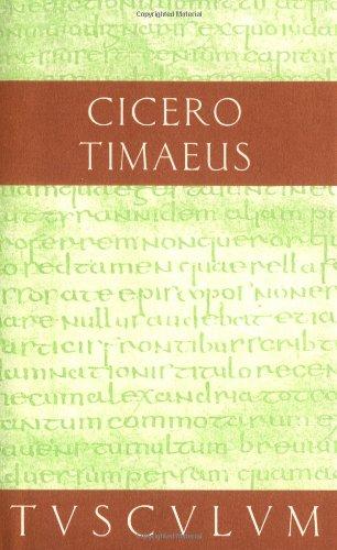 Timaeus. über das Weltall (Sammlung Tusculum)