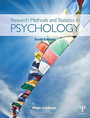 Research Methods and Statistics in Psychology, Fifth Edition