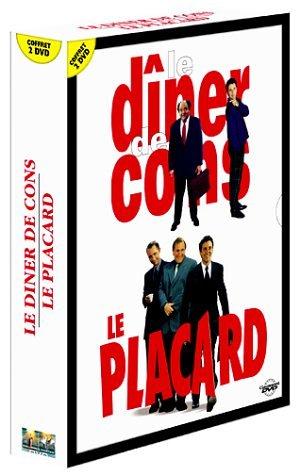 Coffret Comédie 2 DVD : Le Dîner de cons / Le Placard [FR Import]