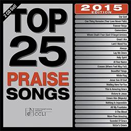 Top 25 Praise Songs 2015