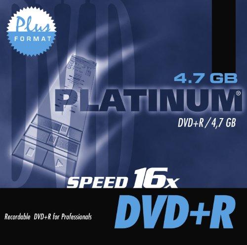 Platinum DVD+R, 4.7GB, 16x, 1er Jewel Case