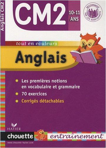 Anglais CM2, 10-11 ans