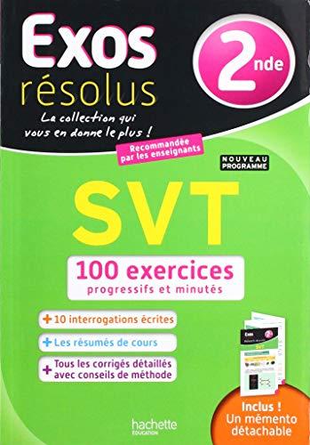 SVT, 2de : 100 exercices progressifs et minutés : nouveau programme