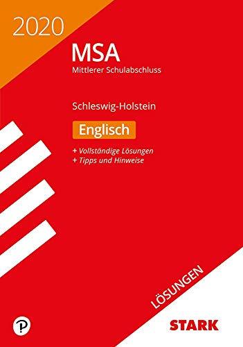 STARK Lösungen zu Original-Prüfungen und Training MSA 2020 - Englisch - Schleswig-Holstein