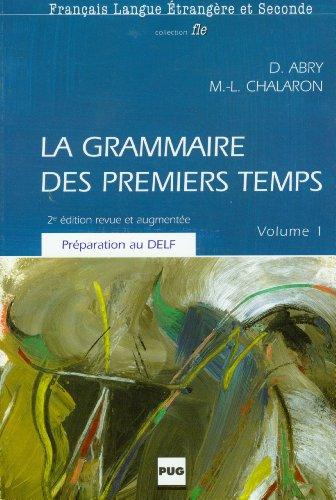 La grammaire des premiers temps niveau 1