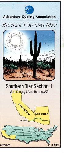 Southern Tier Bicycle Route #1: San Diego, CA - Tempe, AZ (413 Miles)