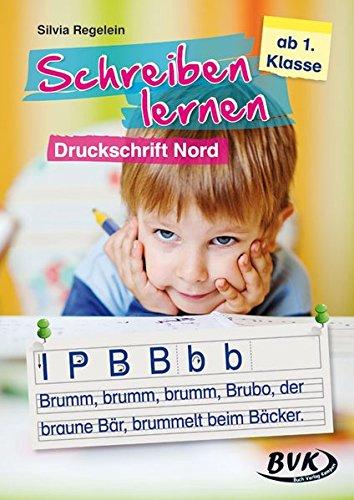 Schreiben lernen - Druckschrift Nord