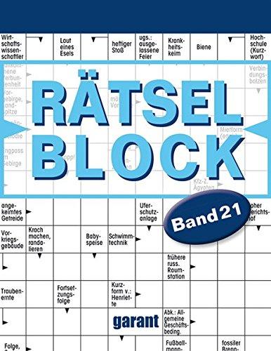 Rätselblock Band 21