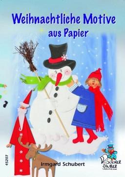 Weihnachtliche Motive aus Papier