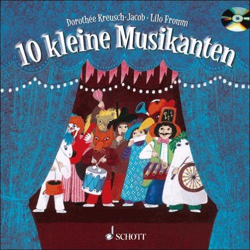 10 kleine Musikanten: Buch und CD