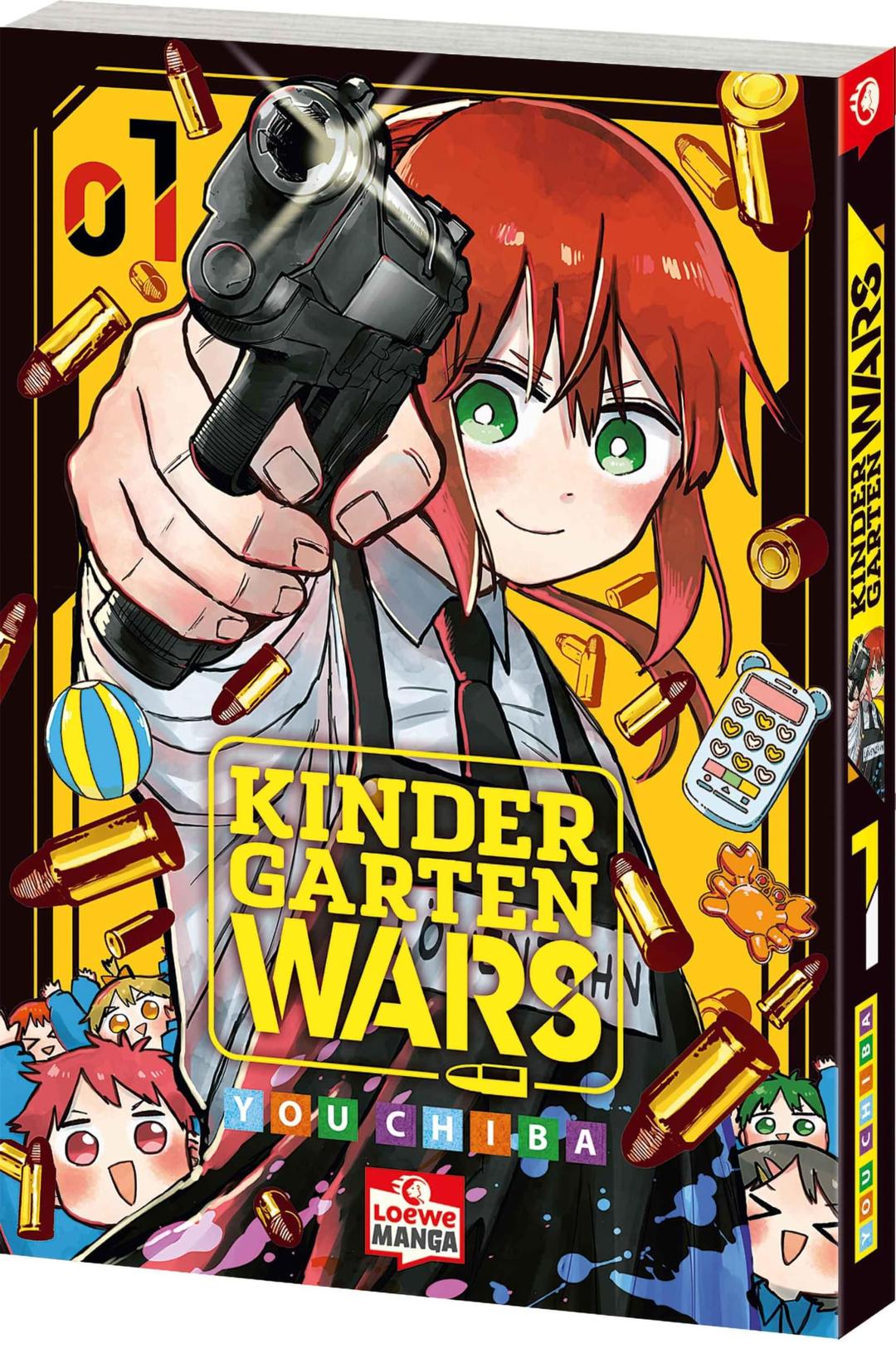 Kindergarten WARS 01: Von der Ex-Profikillerin zur Kindergärtnerin - Must-Read Action-Comedy-Manga