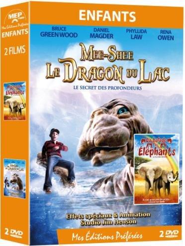 Coffret enfants : mee-shee le dragon du lac ; la balade des elephants [FR Import]