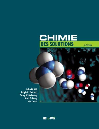 Chimie des Solutions, 2ème Ed.