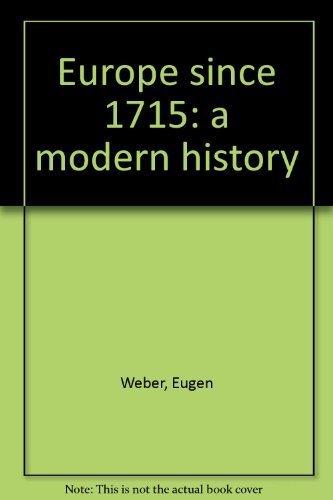 Europe since 1715: a modern history