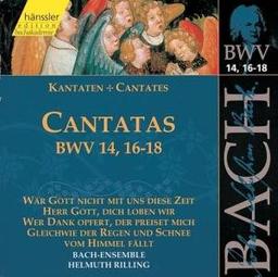 Edition Bachakademie Vol. 5 (Geistliche Kantaten BWV 14, 16-18)