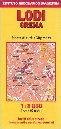 Lodi - Crema City Map (Piante di città d'Italia)