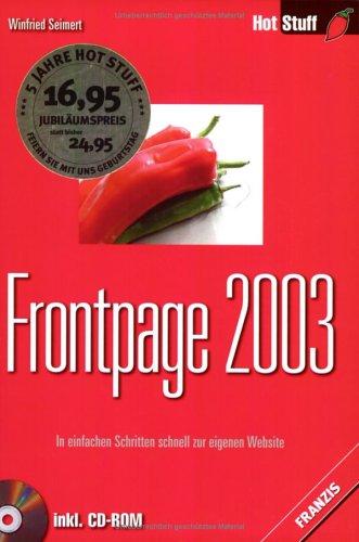 Frontpage 2003, m. CD-ROM