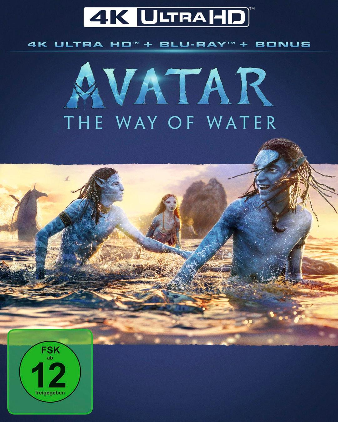 Avatar: The Way of Water (Dolby Vision 2023) (4K Ultra HD + Blu-ray + Bonus-Blu-ray)