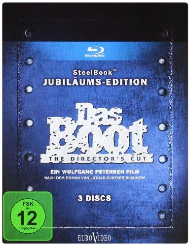 Das Boot - Steelbook (Jubiläums Edition, 3 Disc) [Blu-ray]