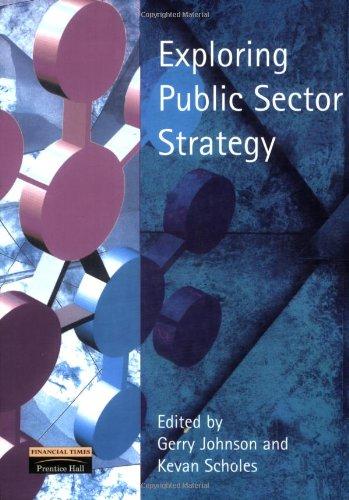 Exploring Public Sector Strategy