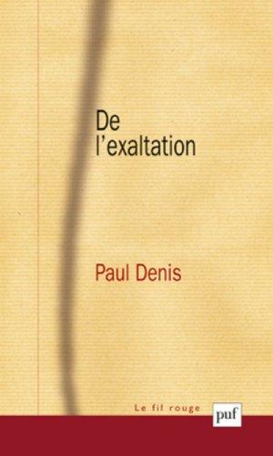 De l'exaltation