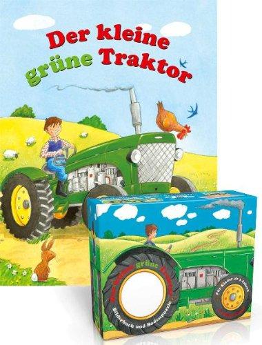 Der kleine grüne Traktor: Bilderbuch und großes 71-teiliges Bodenpuzzle (Buch plus)