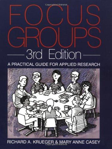 Focus Groups: A Practical Guide for Applied Research