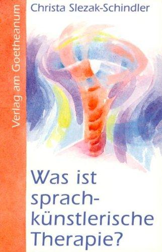 Was ist sprachkünstlerische Therapie?