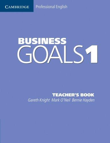 Business Goals 1 Teacher's Book