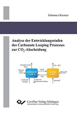 Analyse der Entwicklungsstufen des Carbonate Looping Prozesses zur CO2-Abscheidung