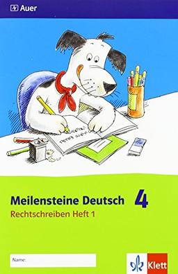 Meilensteine Deutsch - Rechtschreiben / Paket - 4. Klasse