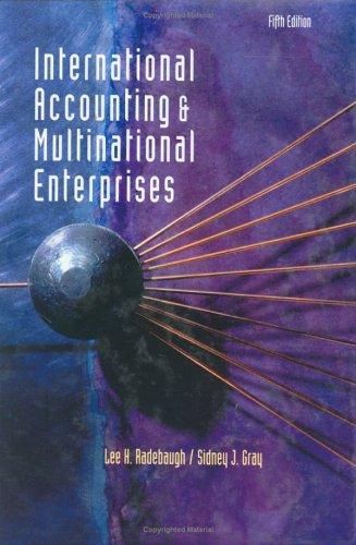 International Accounting and Multinational Enterprises