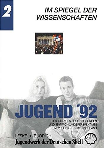 Jugend '92, 4 Bde., Bd.1, Gesamtdarstellung und biografische Porträts