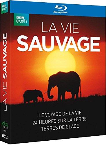 Coffret la vie sauvage : le voyage de la vie ; 24 heures sur la terre ; terres de glace [Blu-ray] [FR Import]