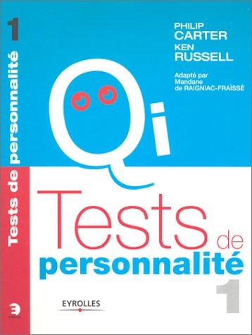 Tests de personnalité. Vol. 1