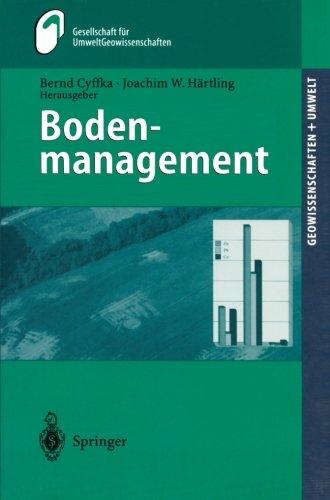 Bodenmanagement (Geowissenschaften und Umwelt) (German Edition)