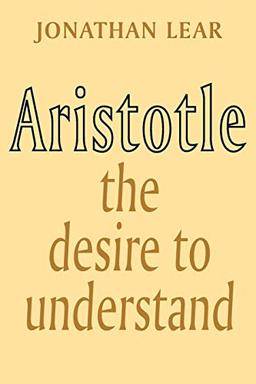 Aristotle: The Desire to Understand