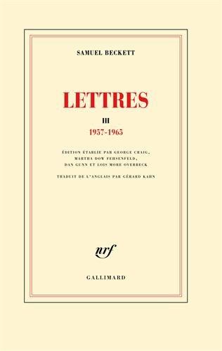 Lettres. Vol. 3. 1957-1965