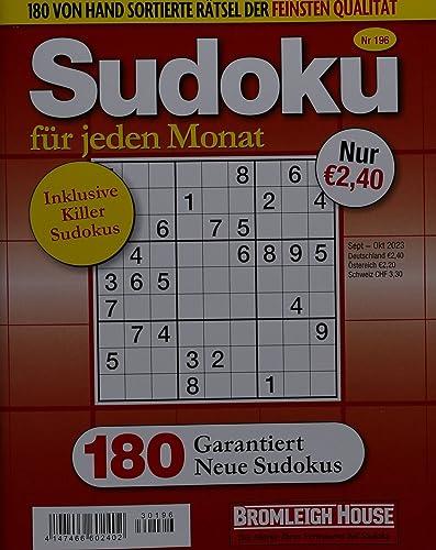 SUDOKU FÜR JEDEN MONAT 196/2023