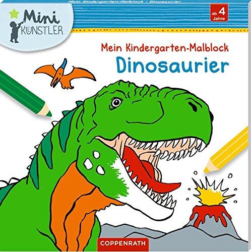 Mein Kindergarten-Malbock: Dinosaurier (Mini-Künstler)