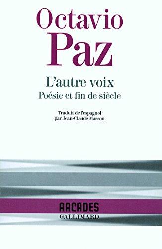 L'Autre voix : poésie et fin de siècle