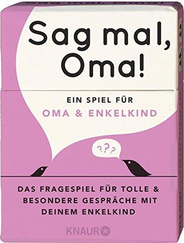 Sag mal, Oma!: Ein Spiel für Oma und Enkelkind